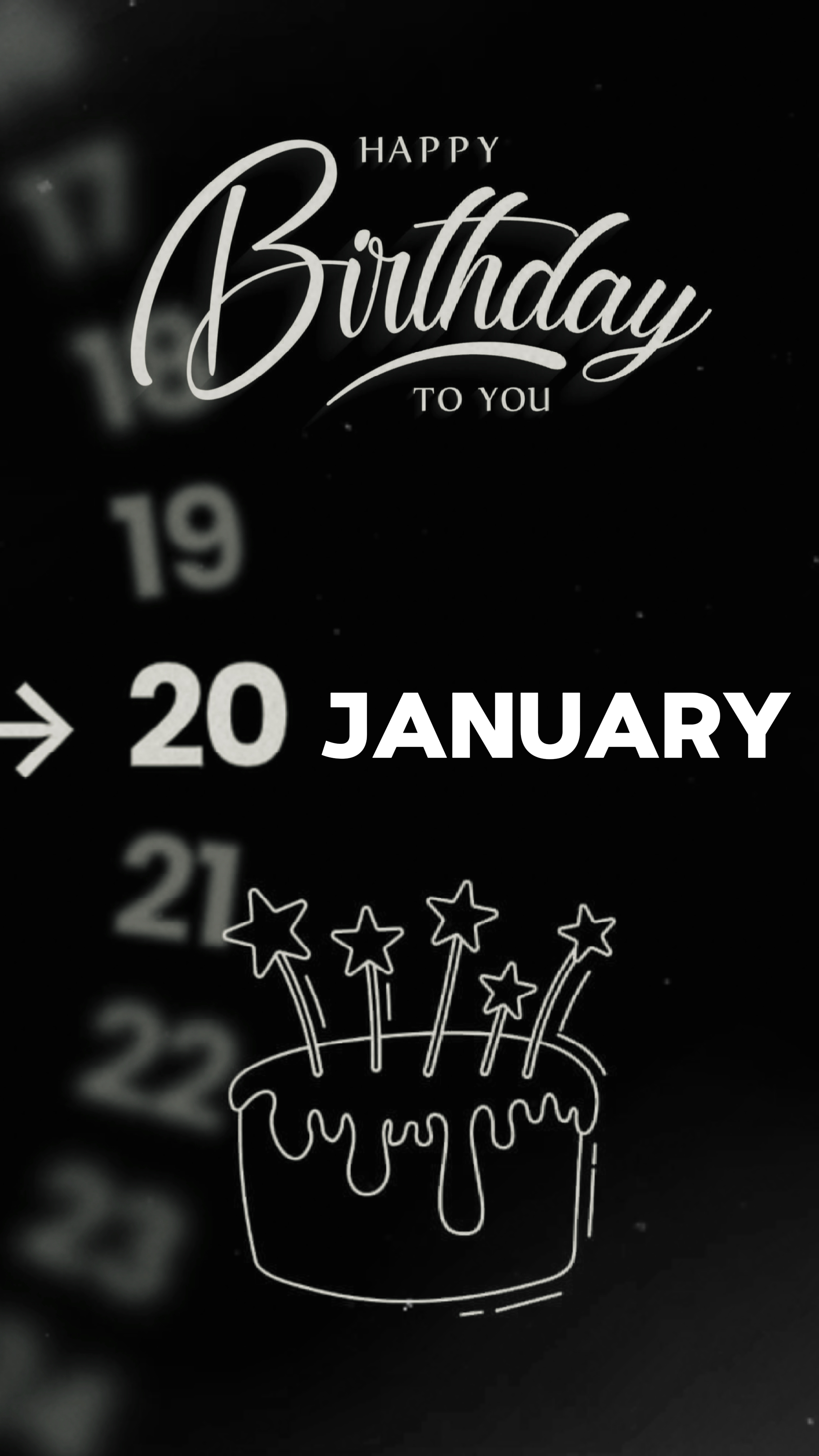 20 janvier anniversaire