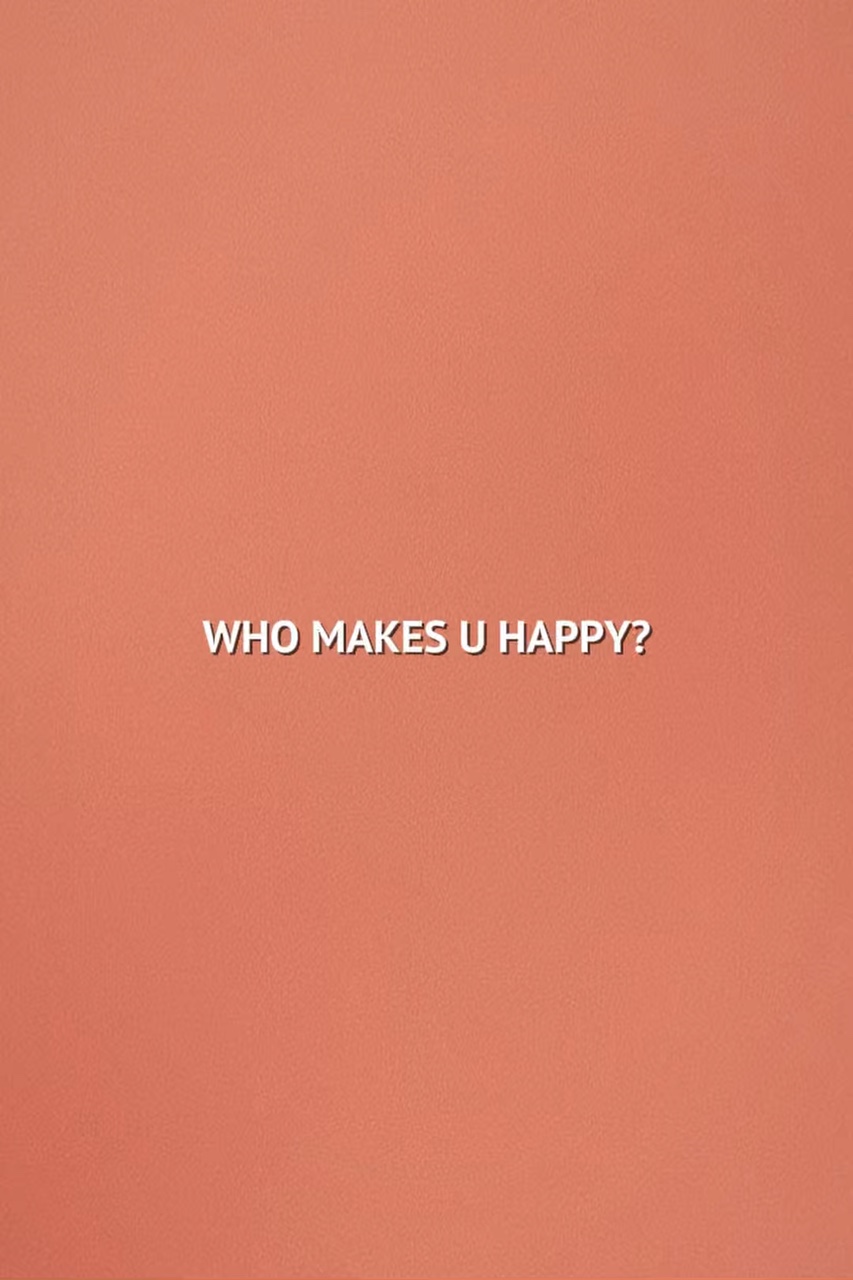 qui te rend heureux?