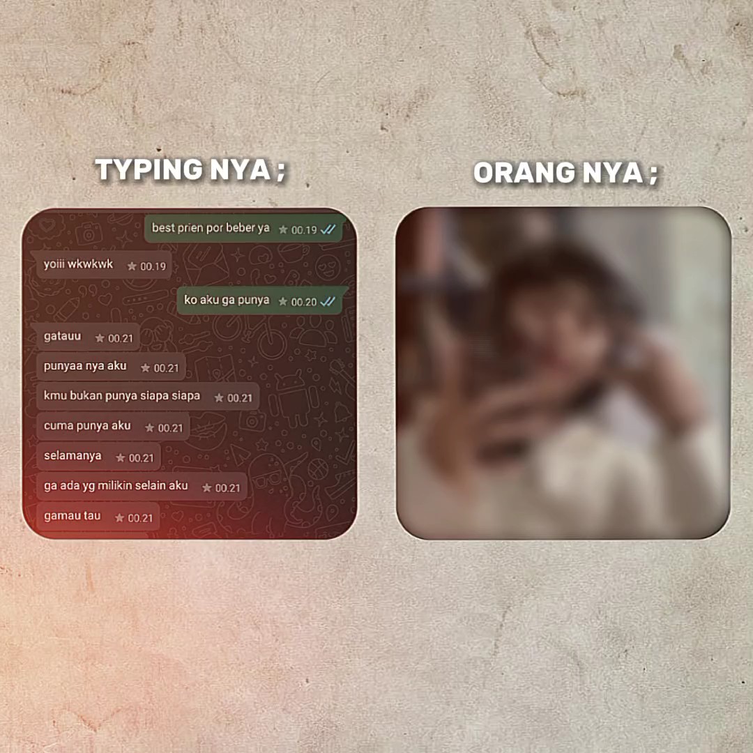 Mengetik ver blur