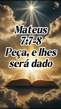 Mateus 7:7-8