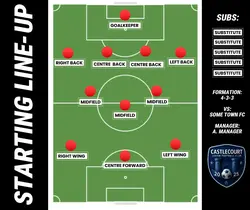 STARTING 11 EDITABLE