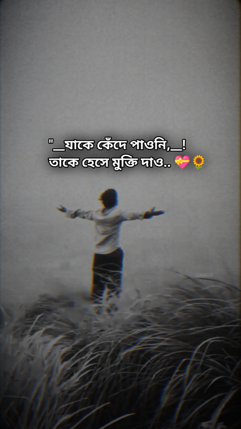 তাকে হেসে মুক্তি দাও