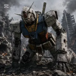 ガンダム立ち上がる