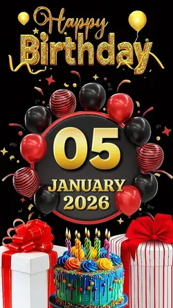 BIRTHDAY 05 JANUARY 