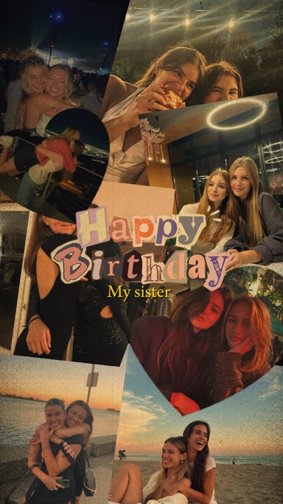 Hpbd meine Schwester 