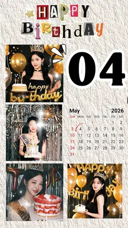 BIRTHDAY 04 MAY 2026