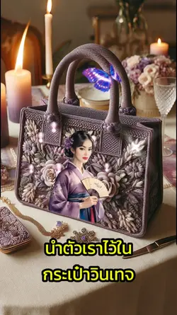 รูปในกระเป๋าวินเทจ