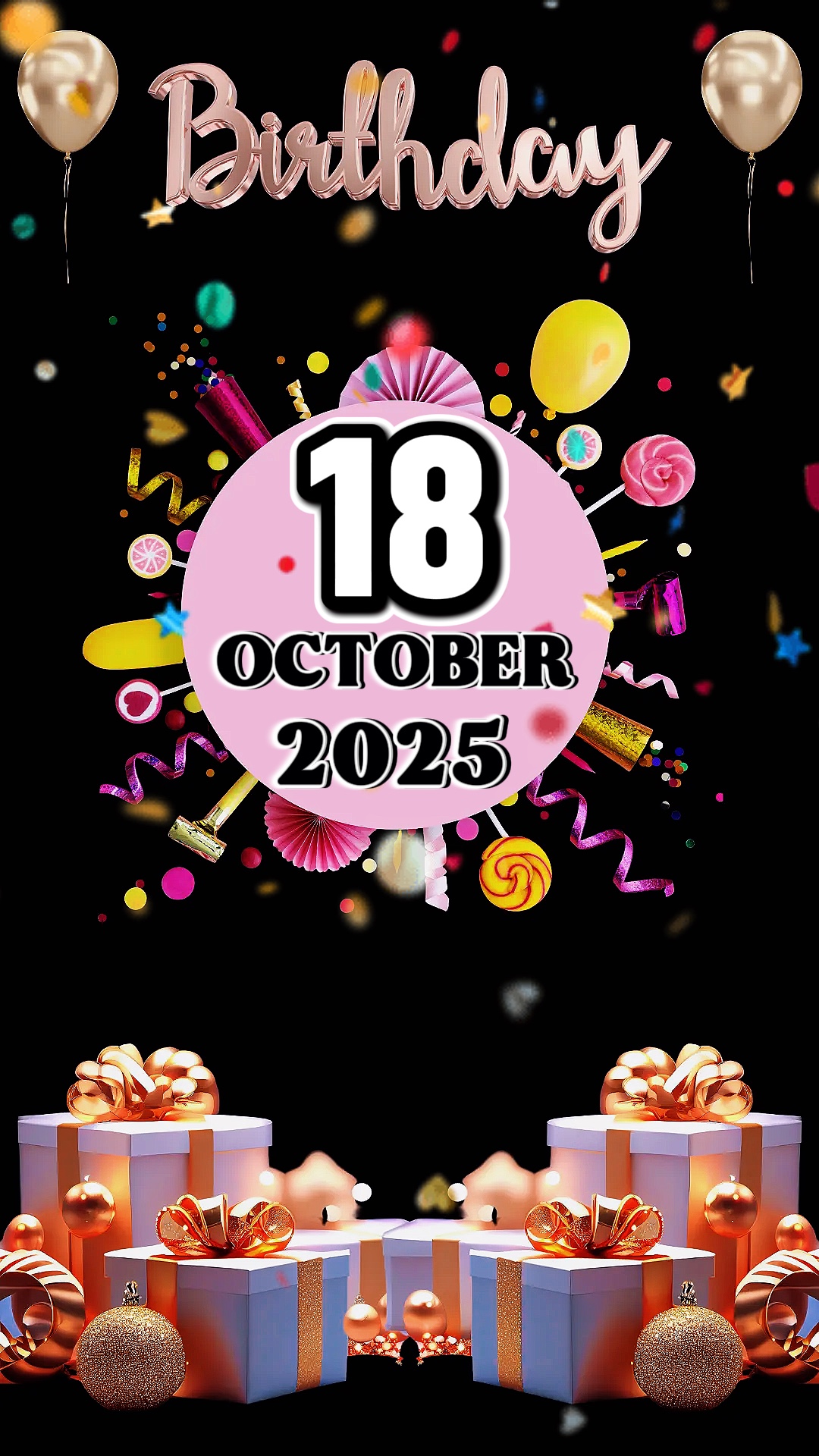 GEBURTSTAG 18 OCT 2025