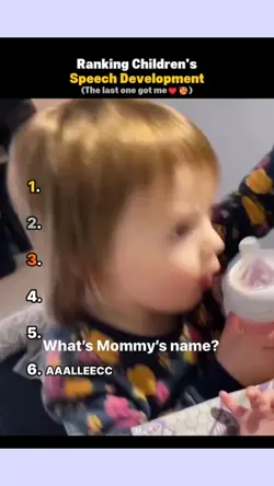 speech development
