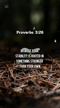 Proverbs 3:26