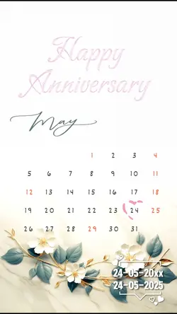 Anniversary 24 May
