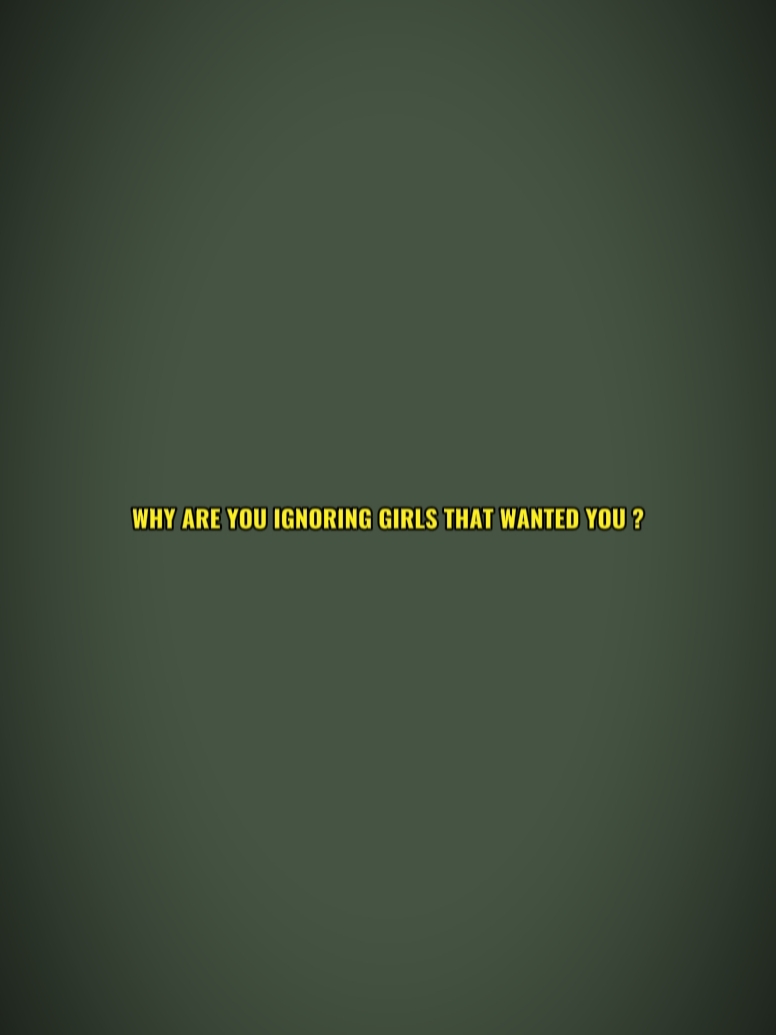 wanted you ?