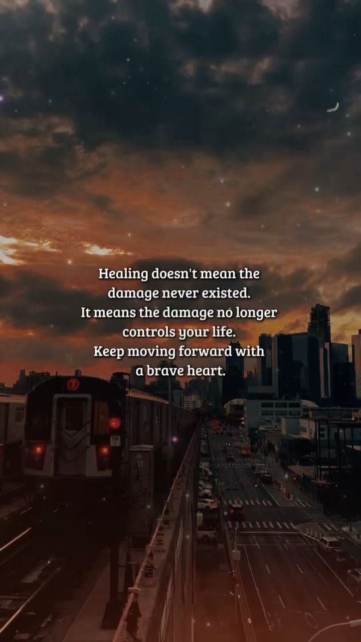 Healing doesn't mean