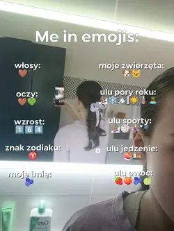 Me in emojis 