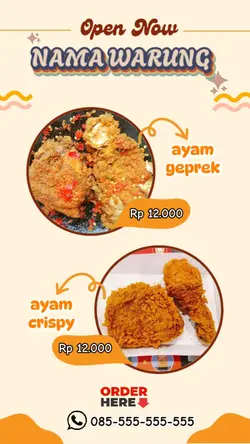Open order makanan 