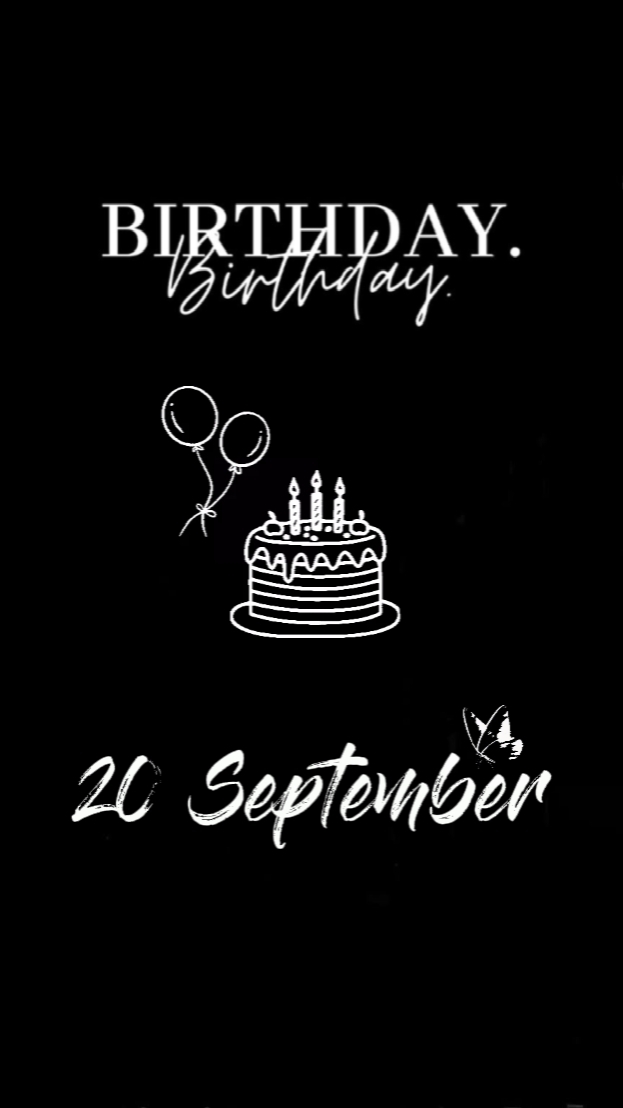 HBD 20 SEP 2026