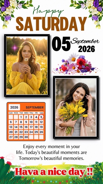 Sábado, 5 de setembro de 2026