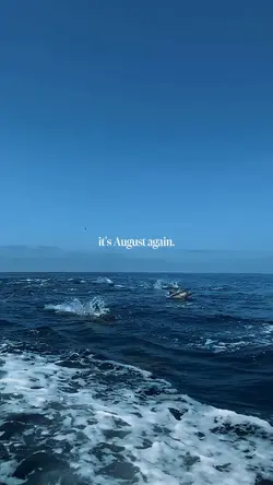 it's August again