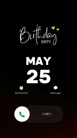 birthday 25 may 2026