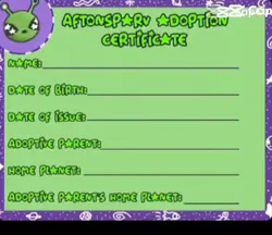 my certificate 