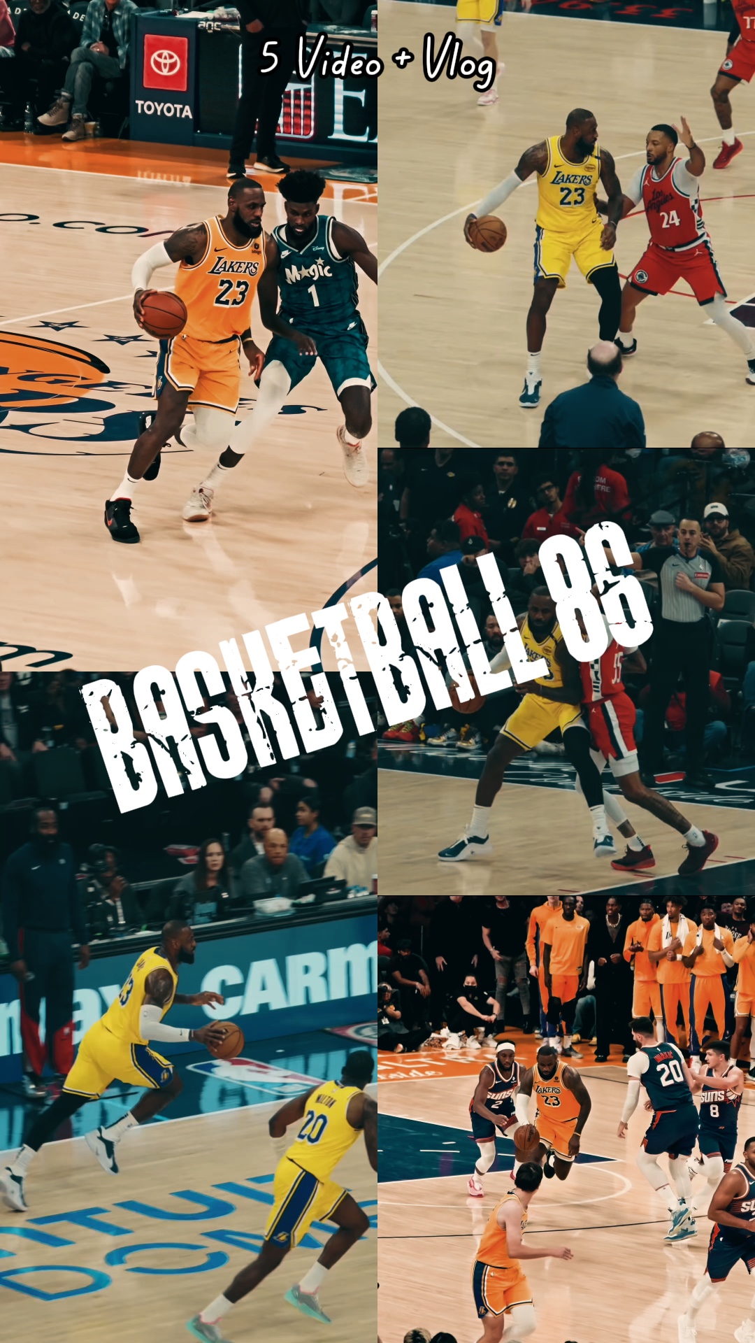 BOLA BASKET | 5 VIDEO