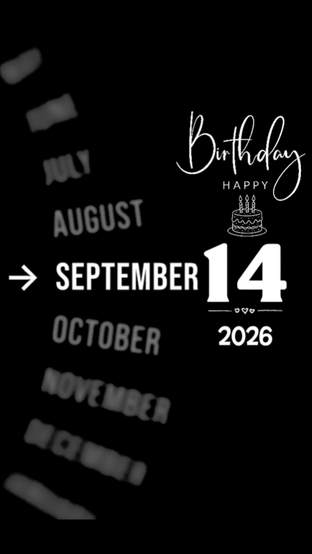 HBD 14 sep