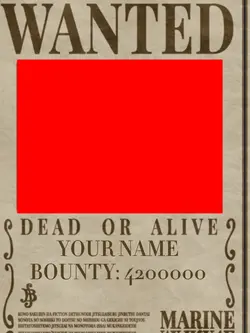 wanted poster 