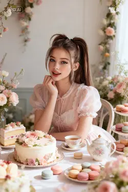 SPRING DESSERT TABLE