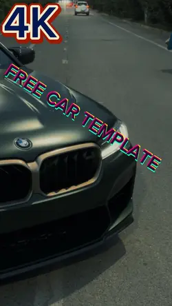 Car edit 4k video