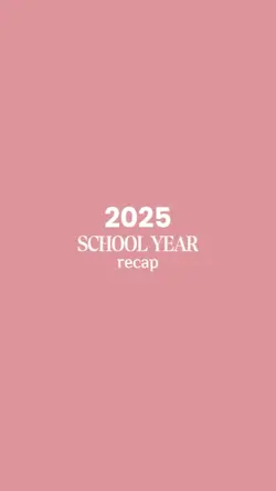 2025 school year