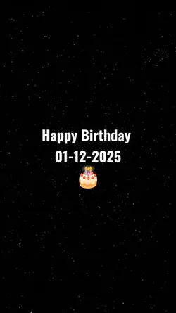 HBD 01 DECEMBER 