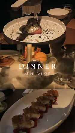 Dinner mini vlog