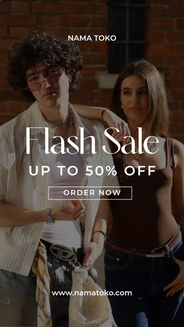 Promoción: venta flash 