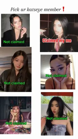 Claim ur katseye🤭