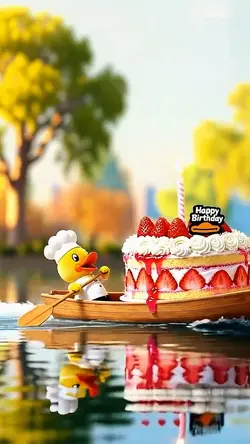 Famous Birthday Duck