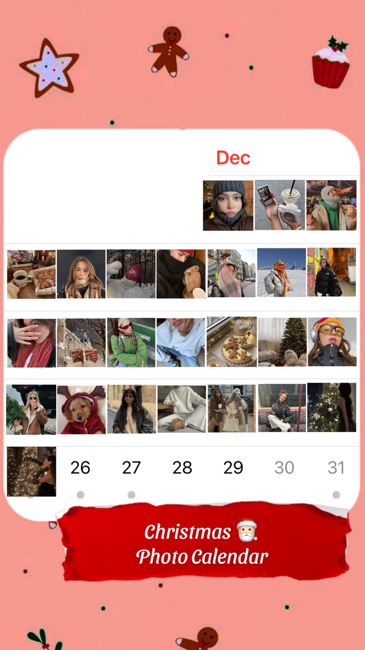 Calendario navideño
