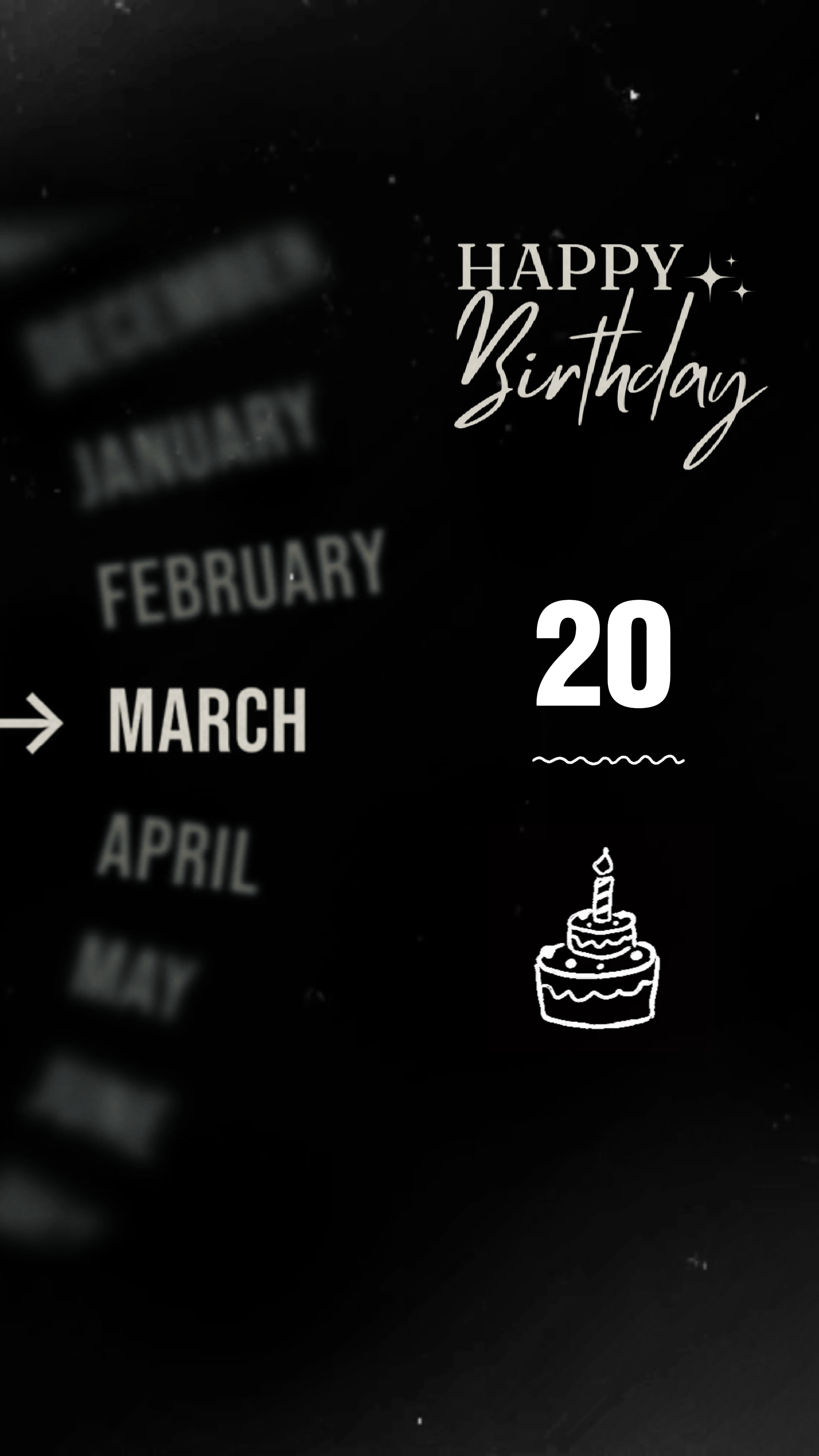 ULANG TAHUN 20 MARET