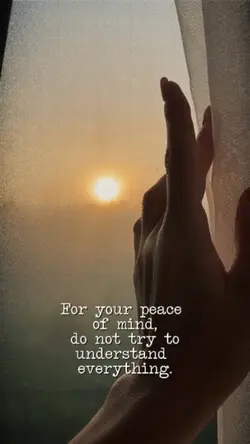 for your peace of mi