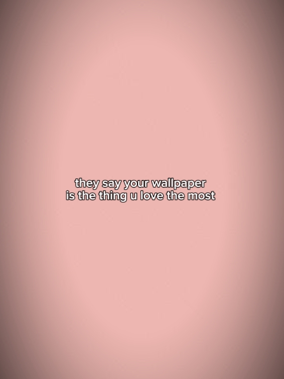 my wallpaper: