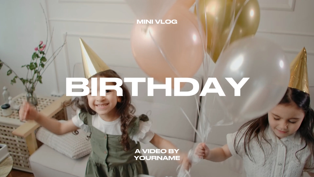 vlog d'anniversaire
