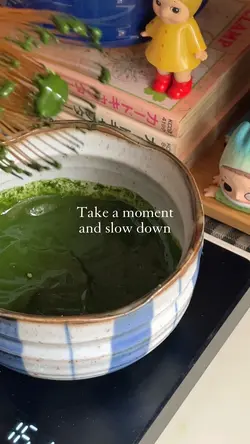 Making matcha