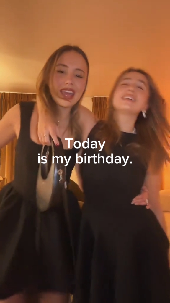 Hoje é meu aniversário