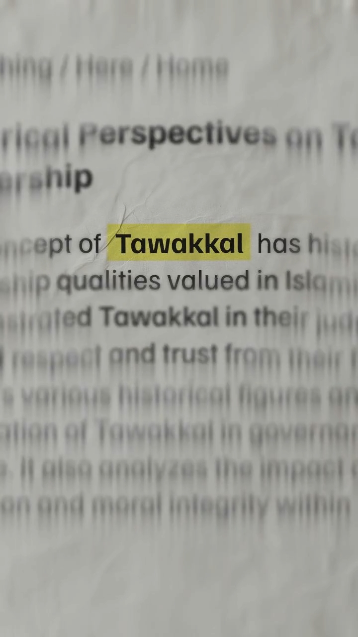 Tawakkal
