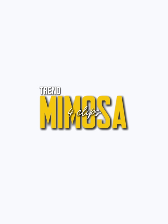 Tendance mimosa🔥