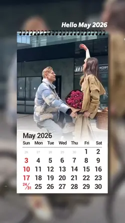 Calendar May 2026