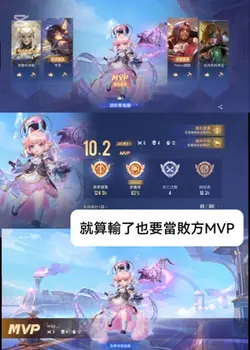 輸了也當MVP🥱