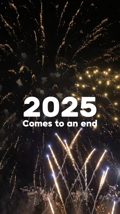 2025 chega ao fim