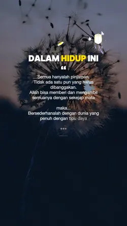 semua hanya pinjaman