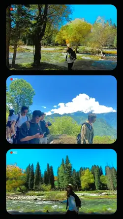 video collage vlog