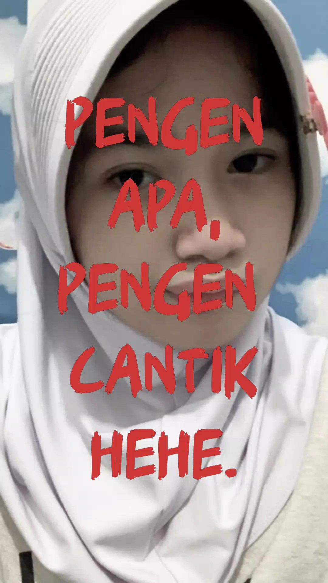 pengen cantik hehee.